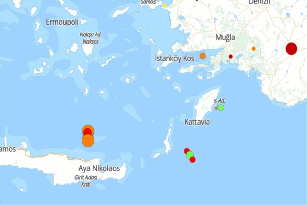 Akdeniz’de deprem