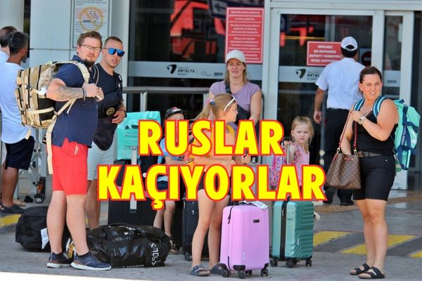 Ruslar Antalya’dan Ardına Bakmadan Kaçıyor