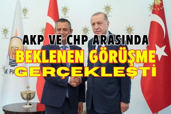 Erdoğan – Özgür Özer Arasındaki Beklenen Görüşme Gerçekleşiyor