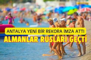Antalya 2024’ün İlk 4 Ayında Turizm’de Rekor Kırdı