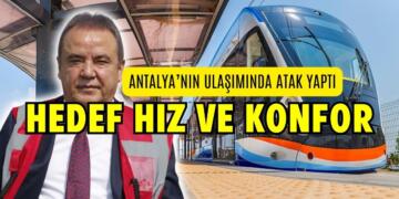 Antalya Belediyesi: Mevcut Metro Ulaşımına İki Katı Metro İlave Geliyor.