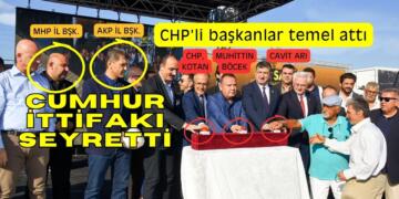 CHP’li Başkanlar Butona Bastı, Cumhur İttifakı Seyretti.