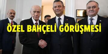 Özel-Bahçeli Görüşmesi Başladı