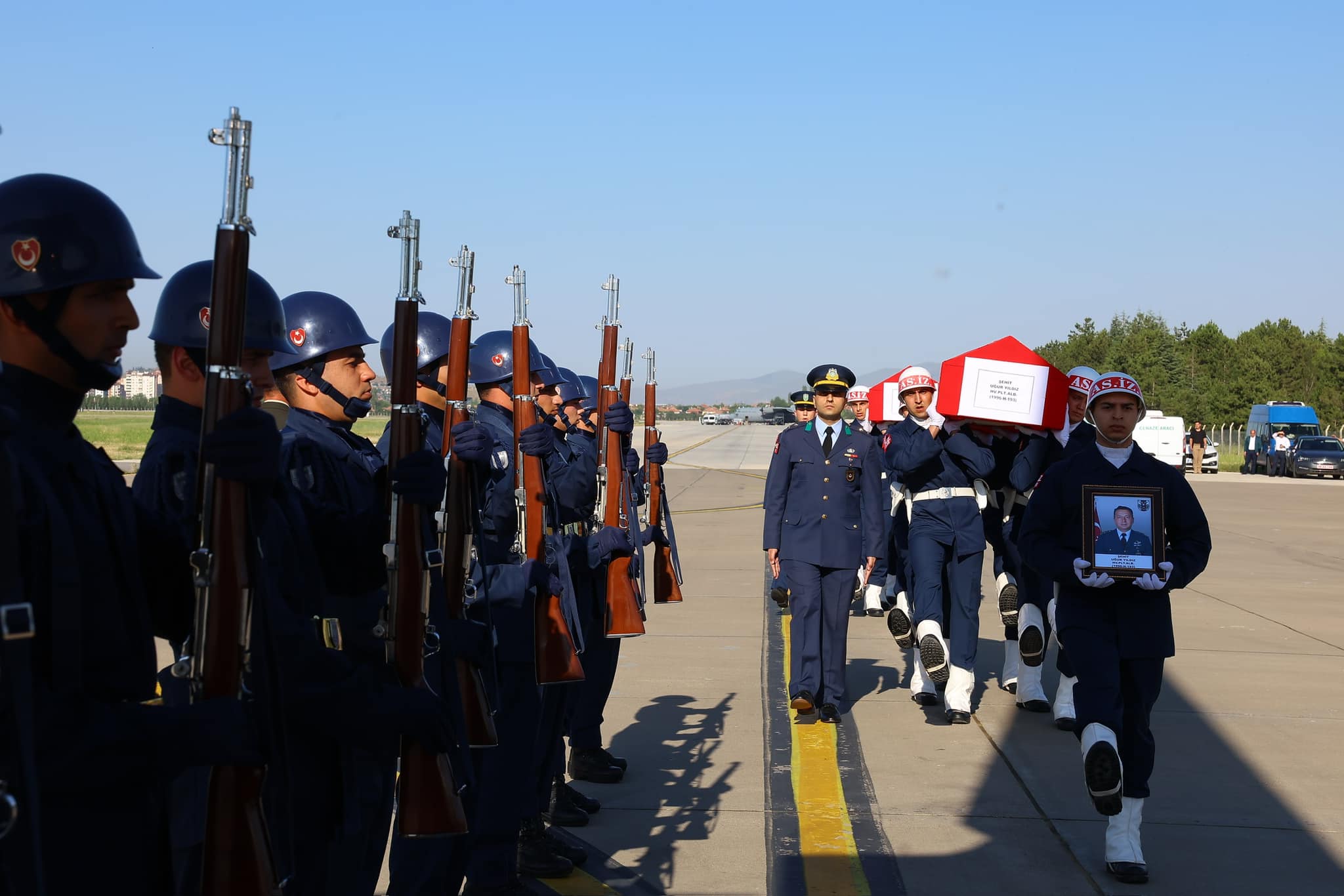 Kayseri’de şehit olan pilotlar için tören düzenlendi