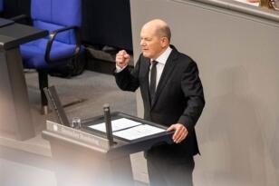 Scholz: Terörü yücelten herkes sınır dışı edilmeli