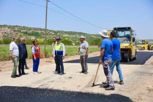 Başkan Ünlüce’den yol incelemesi