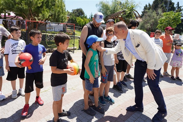 Beylikdüzü’nde Baba Çocuk Kampı düzenlendi