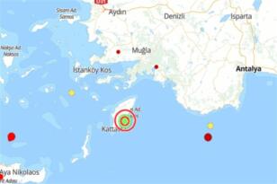 Akdeniz’de deprem