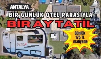 Antalya Karavan Park: Doğal ve Ekonomik Tatil İmkanı