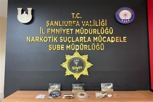 Şanlıurfa’da uyuşturucu operasyonunda 4 şüpheli gözaltına alındı