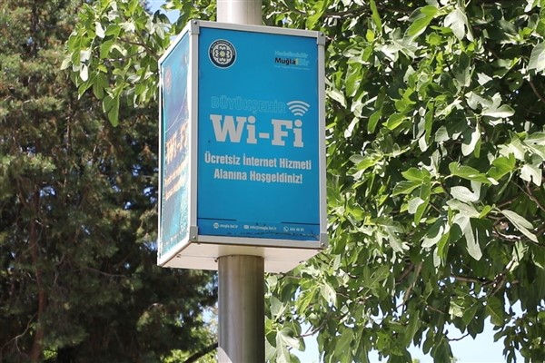 Muğla’da Wi-Fi hizmetinden 5 ayda 40 bin kişi yararlandı