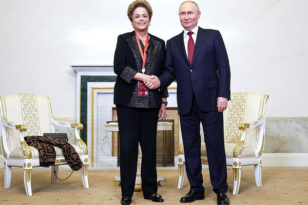 Rusya Devlet Başkanı Putin, BRICS yeni Kalkınma Bankası Başkanı Rousseff ile görüştü