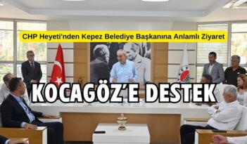 CHP Heyeti’nden Kepez Belediye Başkanına Anlamlı Ziyaret