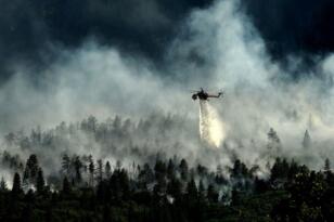 MSB, Çanakkale’deki orman yangınına 2 helikopter görevlendirdi