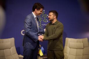 Ukrayna Devlet Başkanı Zelenski, Kanadalı mevkidaşı Trudeau ile görüştü