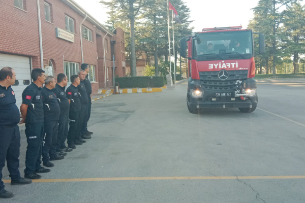 EBB, Çanakkale’deki yangına destek verdi