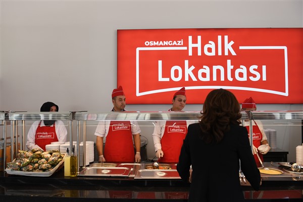 Bursa’nın ilk halk lokantası açıldı