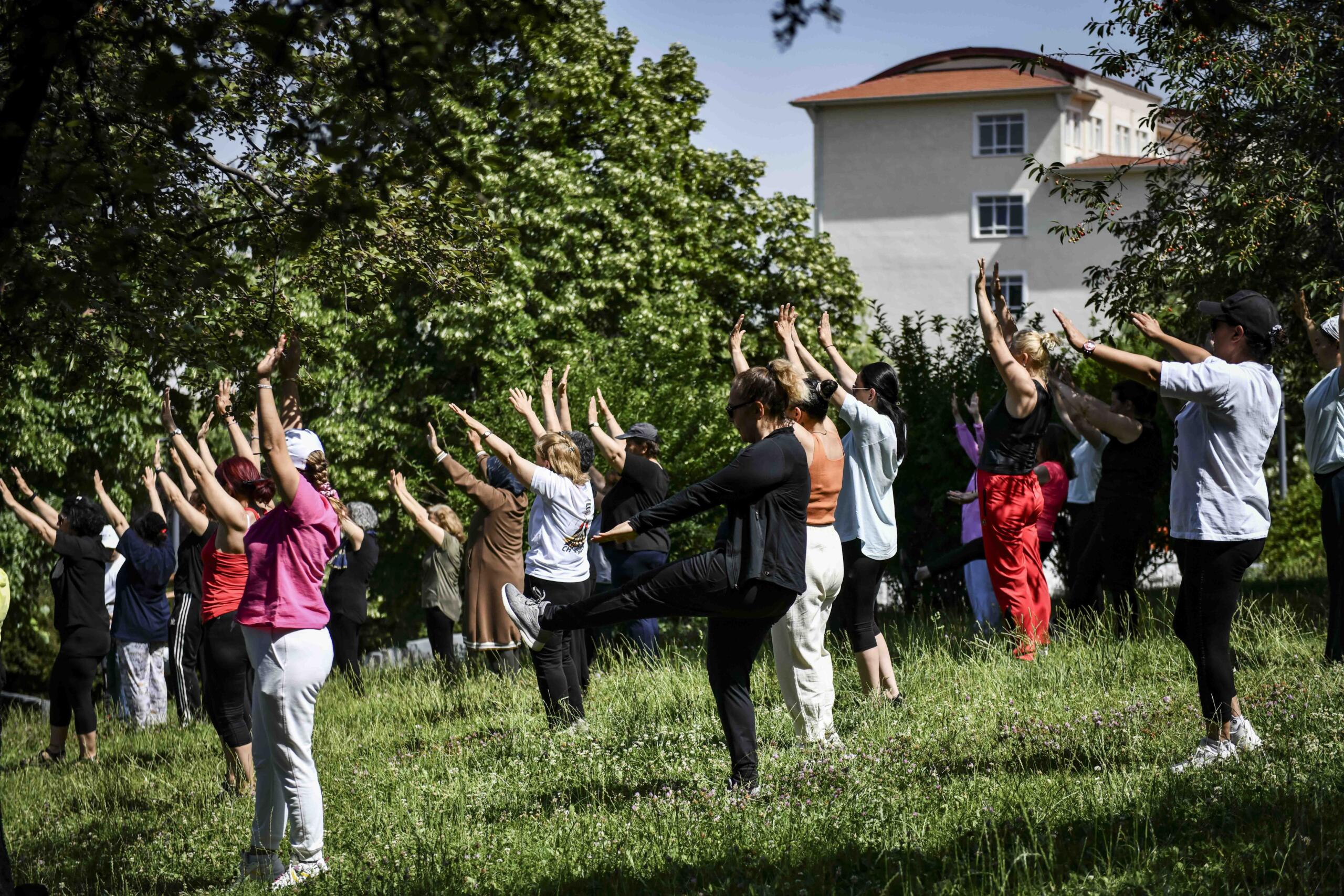 Ankara’da “Parklarda Spor Etkinlikleri” devam ediyor