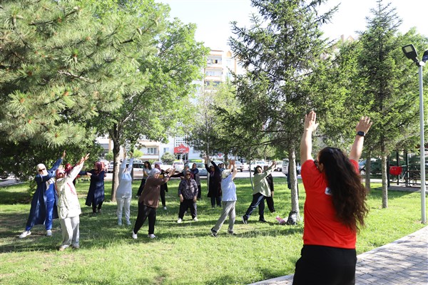 Kayseri’de ‘Sabah Sporlarında Buluşalım’ etkinliği