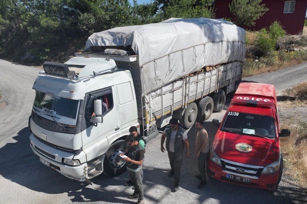 Mersin’de Orman Bölge Müdürlüğü eş zamanlı denetimler yaptı