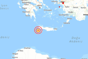 Akdeniz’de deprem