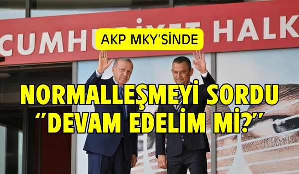 AKP’ Normalleşme sürecini MYK toplantısında ele aldı