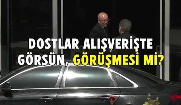 Mehmet Şimşek İle CHP’nin Gölge Bakanı Biraraya Geldi.