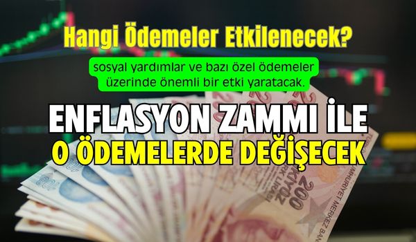 Milyonlarca Vatandaşın Beklediği Enflasyon Zammı İle, O Ödemelerde de Değişecek