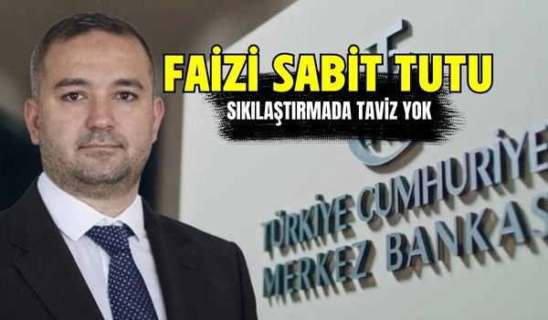 Merkez Bankası Politika Faizini Sabit Tuttu.