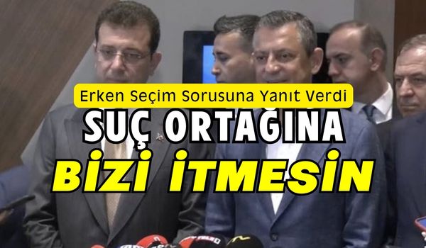 CHP Genel Başkanı Özgür Özel: ‘Belli ki Cumhur İttifakı İle Sorunları Var’