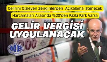 Maliye Zenginlerin Peşine Düşüyor: Gelir ve Harcama Uyumuna Sıkı Takip