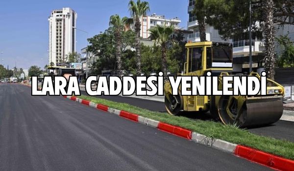 Muratpaşa Belediyesi’nden Güzeloba Mahallesi’ne Asfalt Yenileme