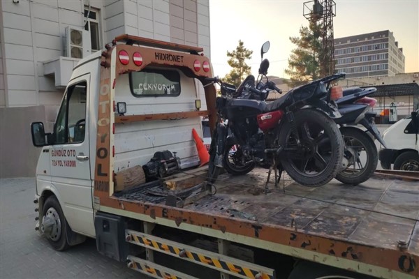 Şanlıurfa’da çalıntı motosikletler yakalandı