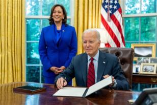 Biden: Kamala Harris’in bu yıl partimizin adayı olmasına tam desteğimi sunuyorum