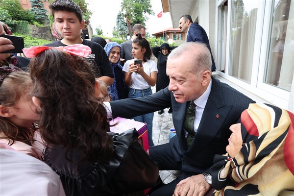 Cumhurbaşkanı Erdoğan, Rize’de