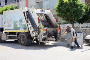 Mudanya’da 5 bin ton evsel atık toplandı