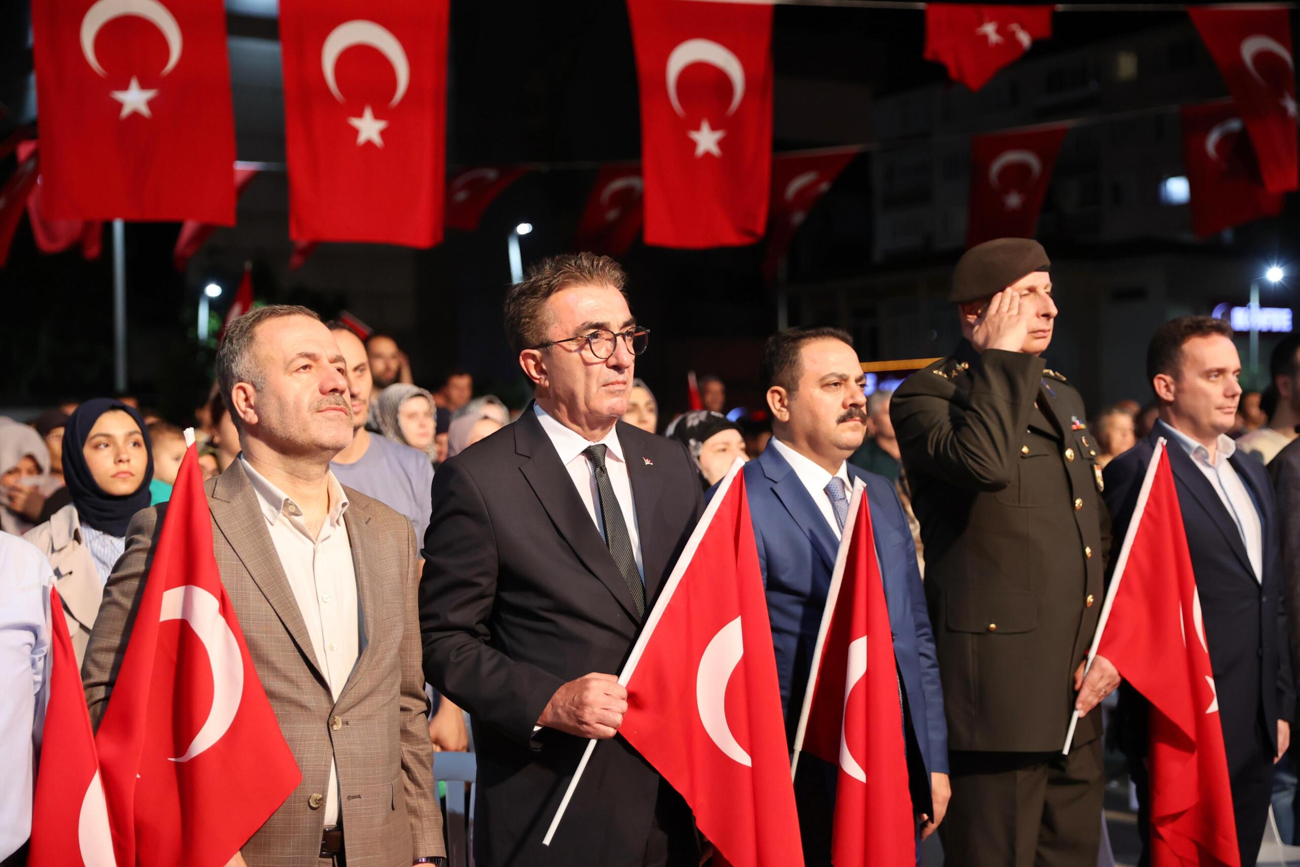 15 Temmuz şehitleri Bayrampaşa’da anıldı