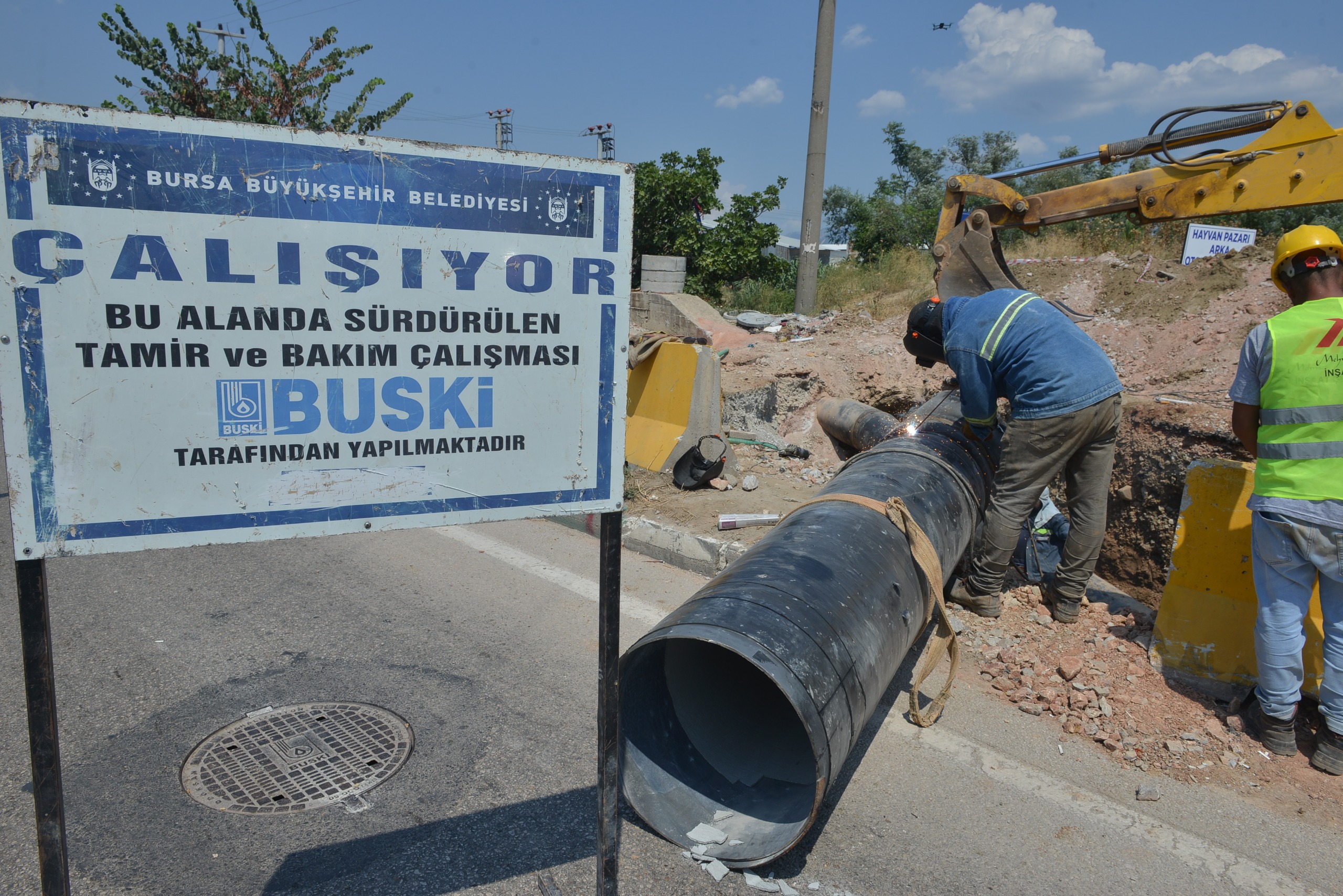 BUSKİ, yeraltı derin su kuyularını devreye almak için harekete geçti