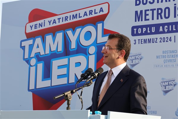 İmamoğlu: Yeşil alanı betona, ranta değil; insanların kullanımına açmaya devam edeceğiz