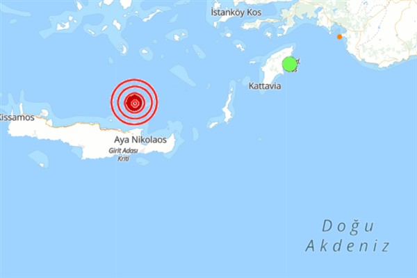 Akdeniz’de deprem