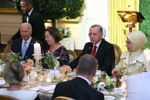 Cumhurbaşkanı Erdoğan, ABD Başkanı Biden’ın düzenlediği yemeğe katıldı