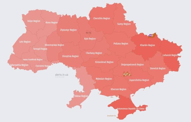 Ukrayna’nın hava savunması: Birçok bölge Rus saldırısı altında