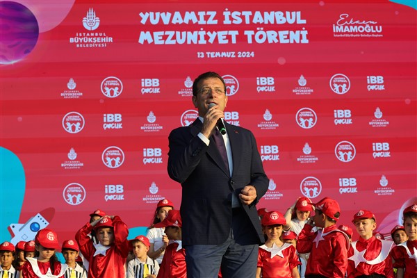 İmamoğlu: Hedefimiz her yıl 10 binlerce çocuğumuzu hayata yetiştirmek