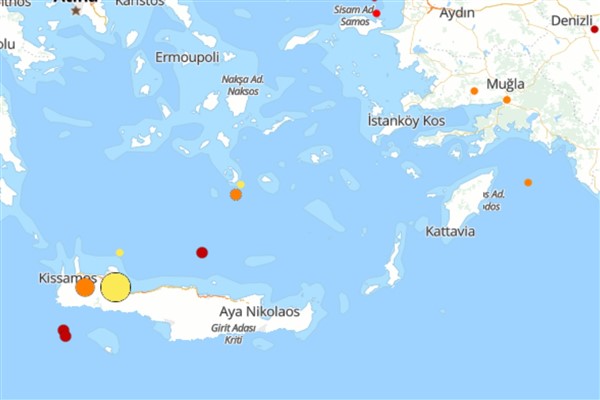 Akdeniz’de deprem