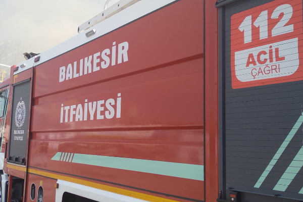 Balıkesir Büyükşehir Belediyesi İtfaiyesi’nden çevre illere destek