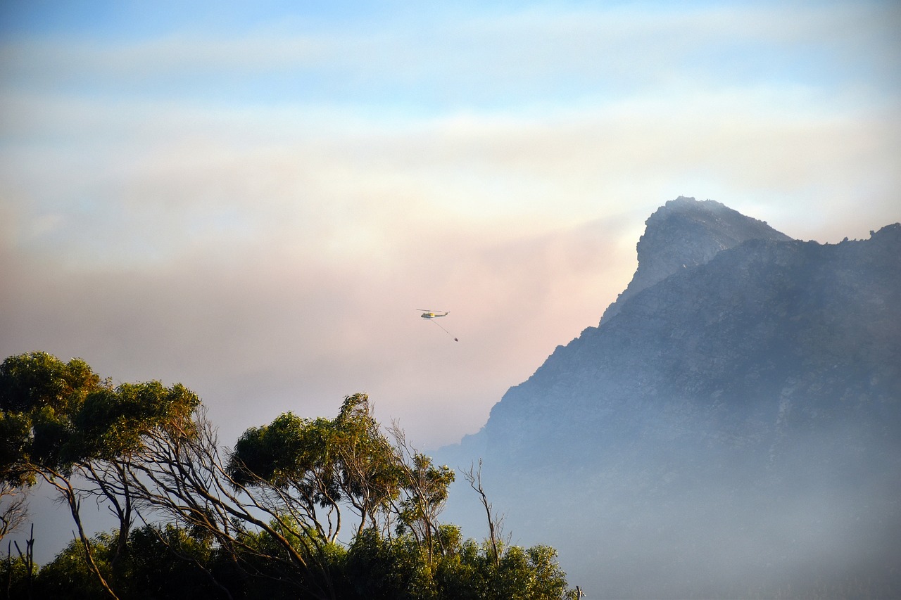 TSK’ya ait 2 helikopter Bodrum’da devam eden yangına destek veriyor