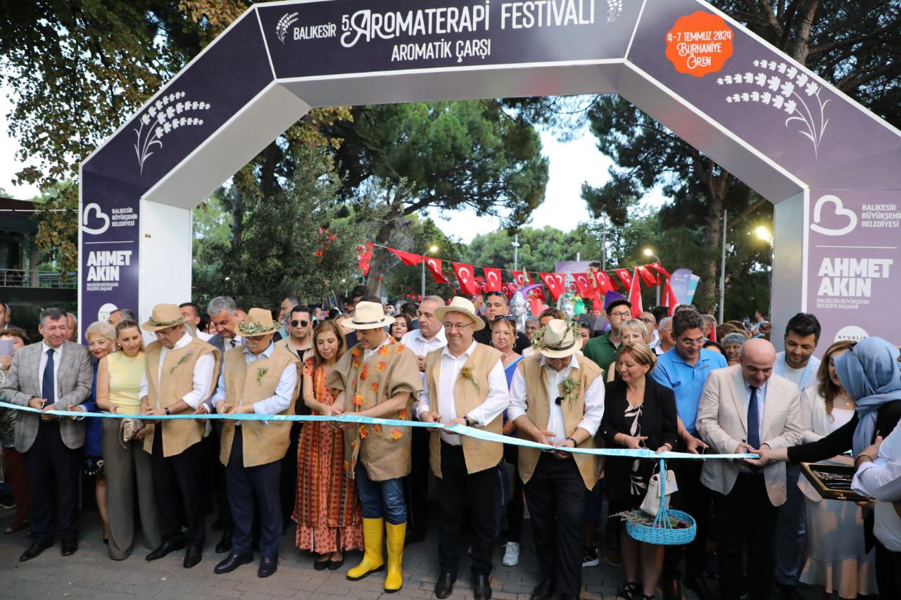 5. Balıkesir Aromaterapi Festivali başladı