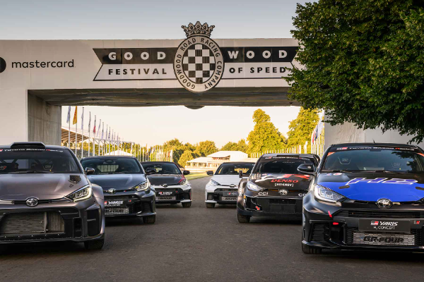 Toyota, Goodwood Hız Festivali’nde modellerini sergiledi