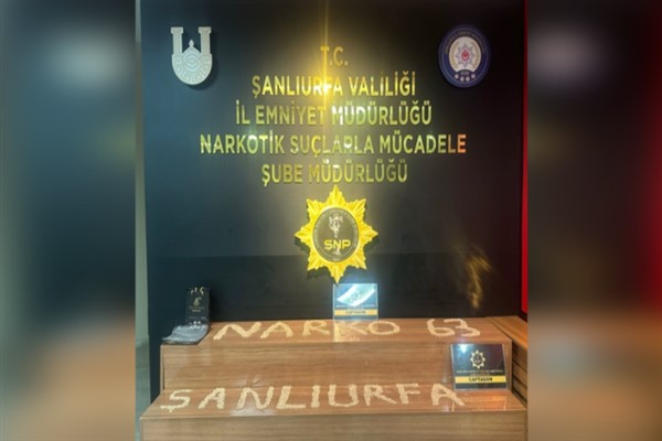 Şanlıurfa’da uyuşturucu operasyonu