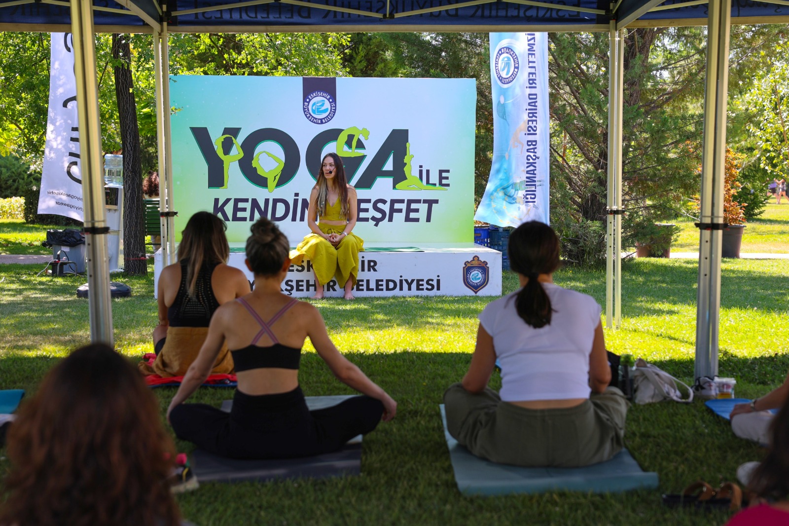 Eskişehir’de “Yoga ile Kendini Keşfet” etkinliği düzenlendi